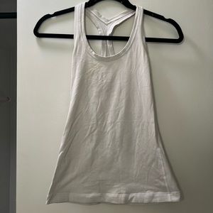 White lulu lemon tank